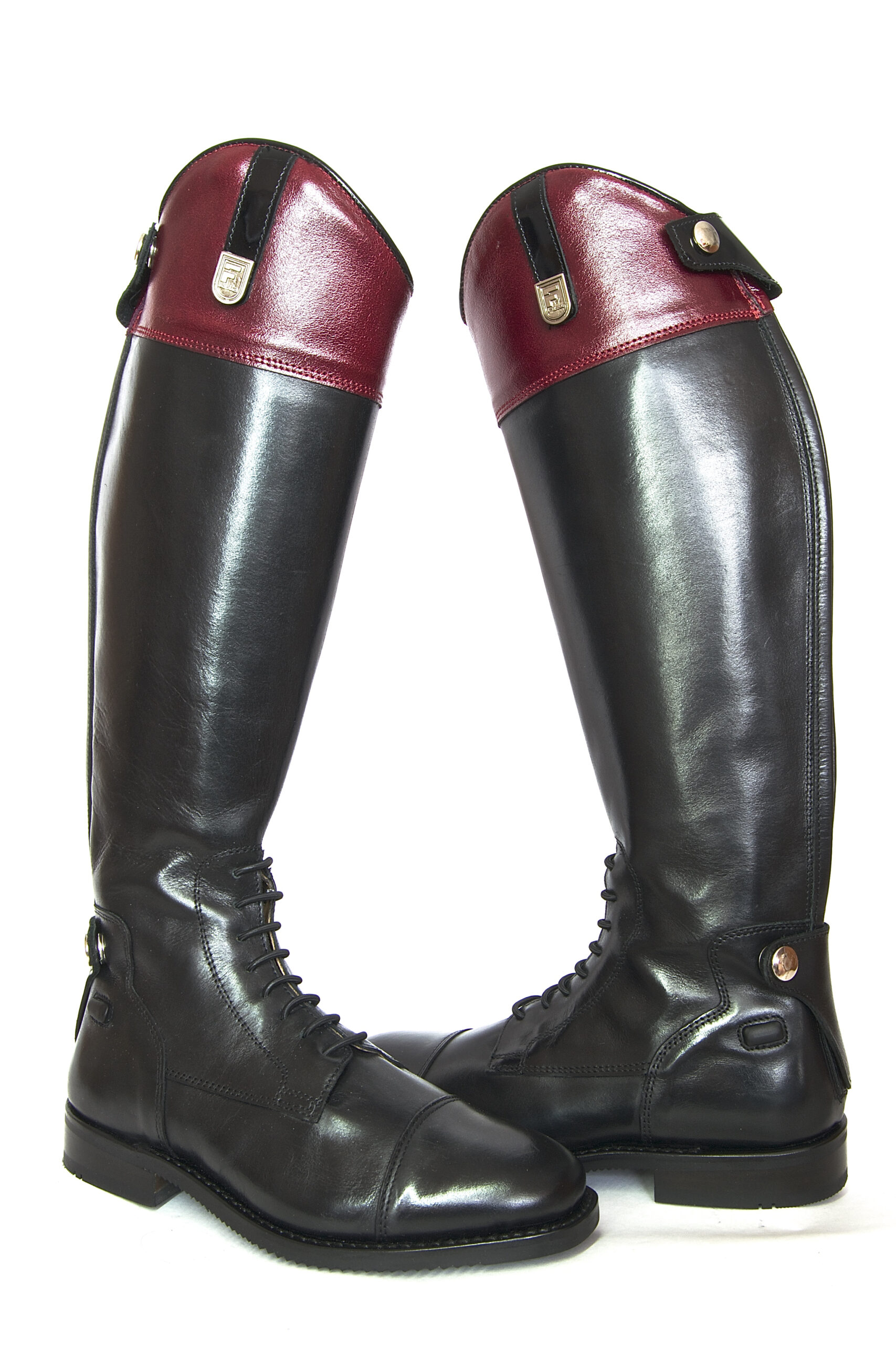 Classic Cordones Banda Granate